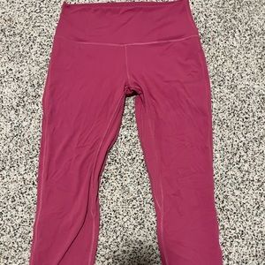 Align Lululemon double lined size 10